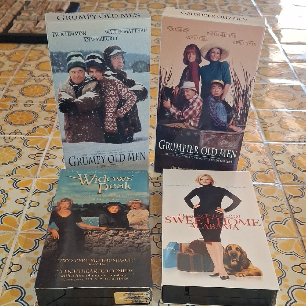 4 VCR Comedy Movies